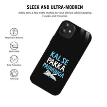 Bornstud Kal Se Pakka Padhunga Quote Printed Case for iPhone 12