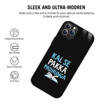 Bornstud Kal Se Pakka Padhunga Quote Printed Case for iPhone 12 Pro