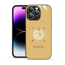 Bornstud Zodiac Scorpio Yellow Printed Case for iPhone 14 Pro - Bornstud