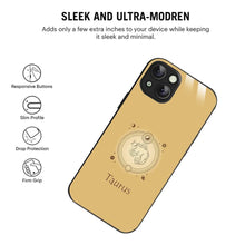 Bornstud Zodiac Taurus Yellow Printed Case for iPhone 15 - Bornstud