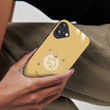 Bornstud Zodiac Taurus Yellow Printed Case for iPhone 16 - Bornstud
